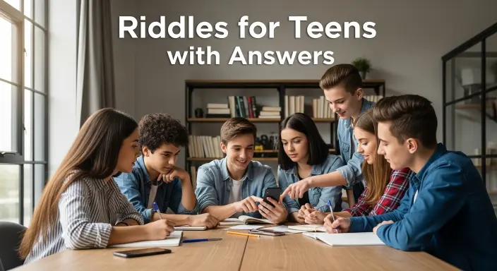 Riddles for Teens with Answers