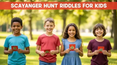 Scavenger Hunt Riddles for Kids