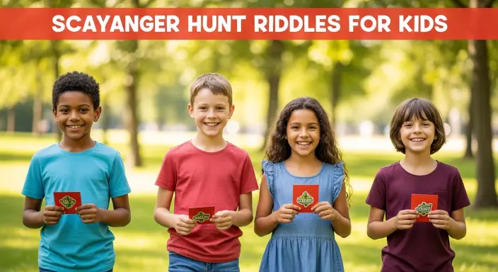 Scavenger Hunt Riddles for Kids