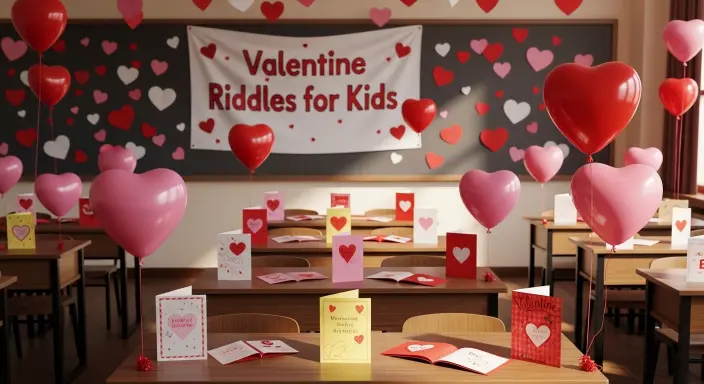 Valentine Riddles for Kids