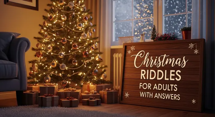 Christmas Riddles For Adults with Answers