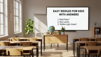 Easy Riddles For Kids with Answers