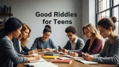 Good Riddles for Teens