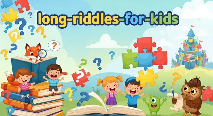 Long Riddles for Kids