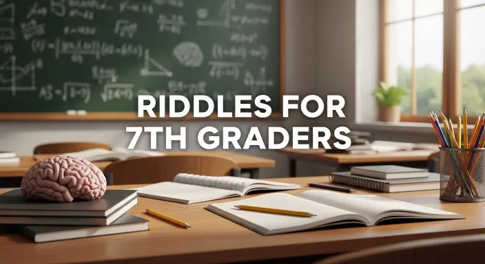 Riddles for 7th Graders