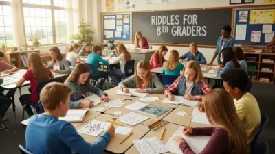 Riddles for 8th Graders
