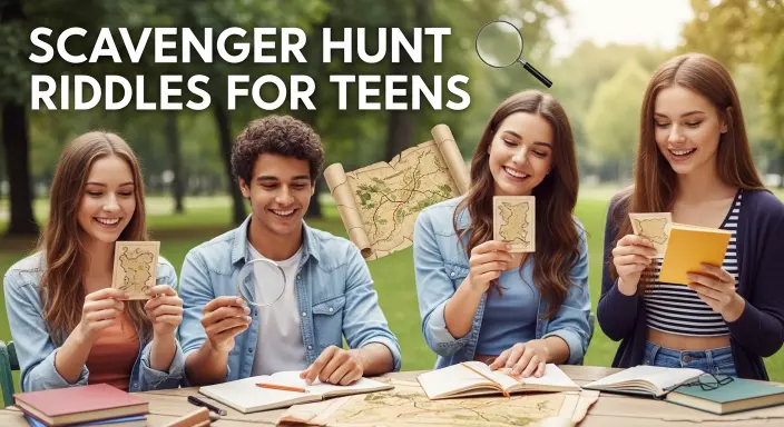 Scavenger Hunt Riddles for Teens