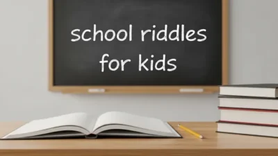 School Riddles for Kids