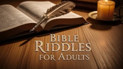 Bible Riddles for Adults