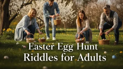 Easter Egg Hunt Riddles for Adults
