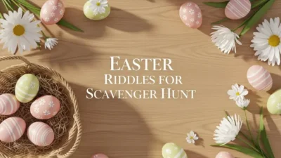 Easter Riddles for Scavenger Hunt