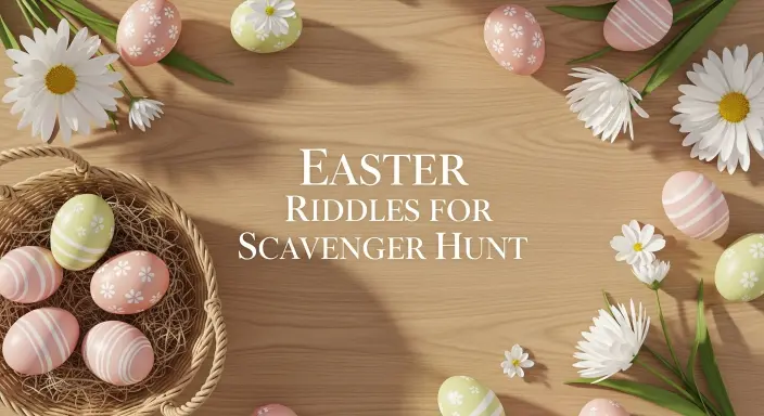 Easter Riddles for Scavenger Hunt