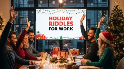 Holiday Riddles for Work