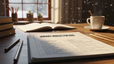 January Riddles for Kids