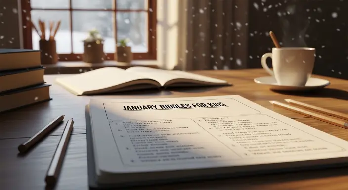 January Riddles for Kids