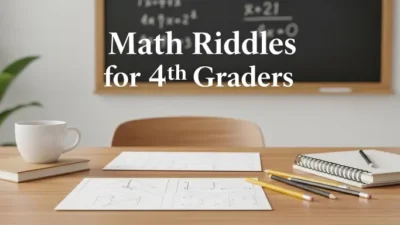 Math Riddles for 4th Graders