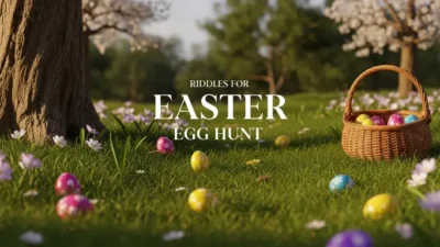 Riddles for Easter Egg Hunt