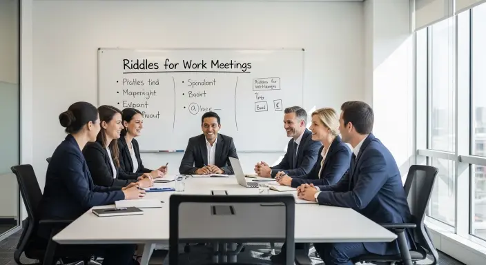 Riddles for Work Meetings