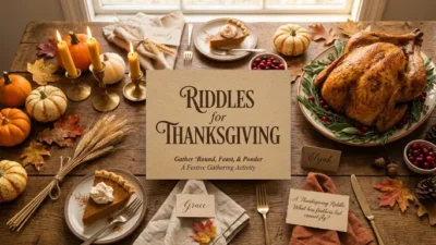 Riddles for Thanksgiving