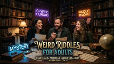 Weird Riddles for Adults