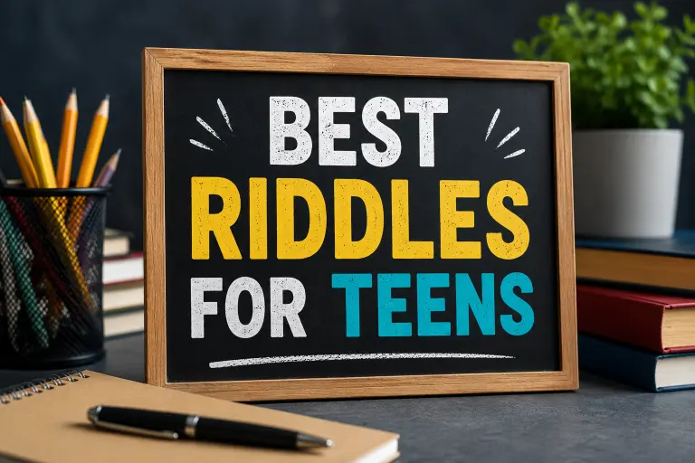 Best Riddles For Teens