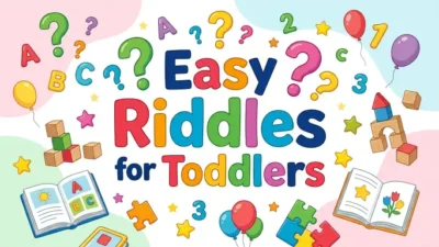 Easy Riddles for Toddlers