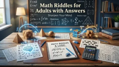 Math Riddles for Adults with Answers