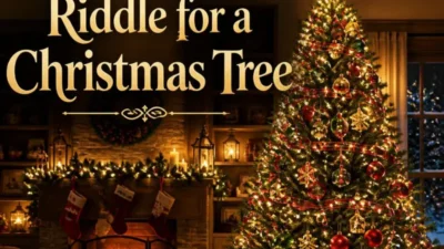 Riddle for a Christmas Tree