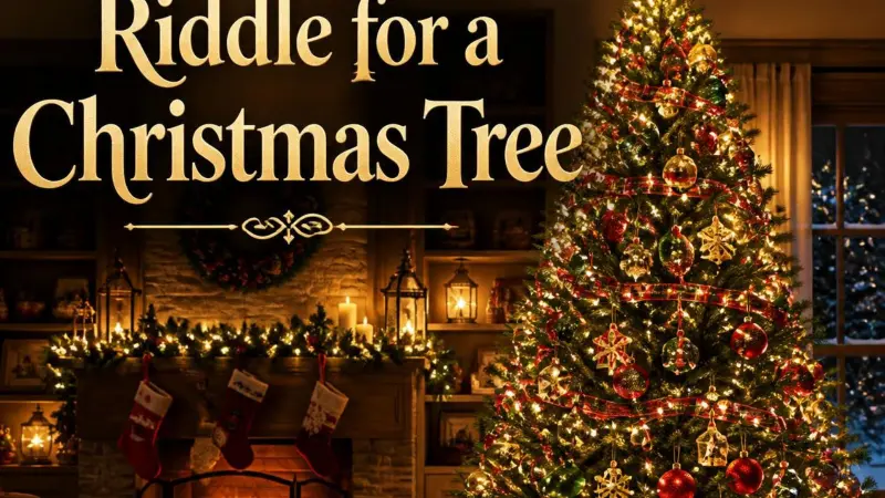 Riddle for a Christmas Tree
