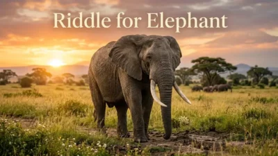 Riddle for Elephant