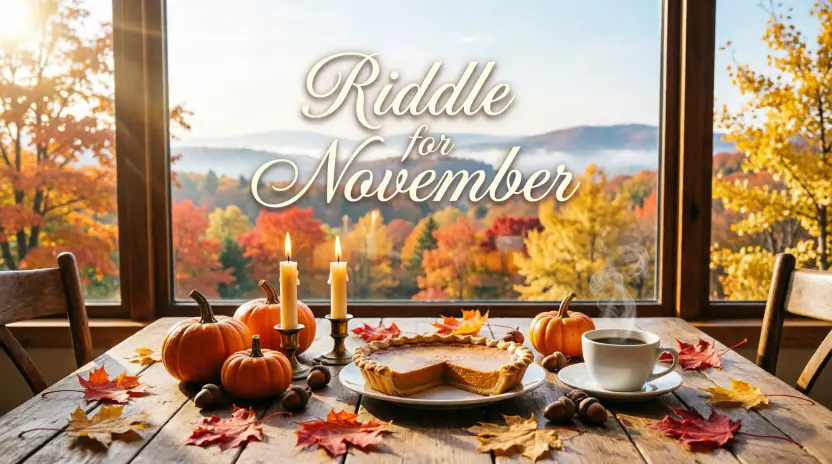 Riddle for November
