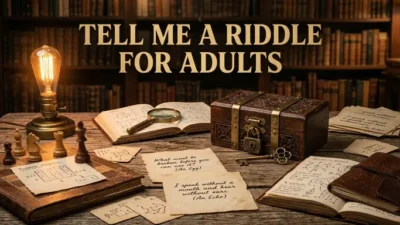 Tell Me a Riddle for Adults