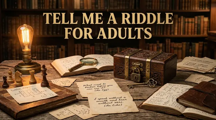Tell Me a Riddle for Adults